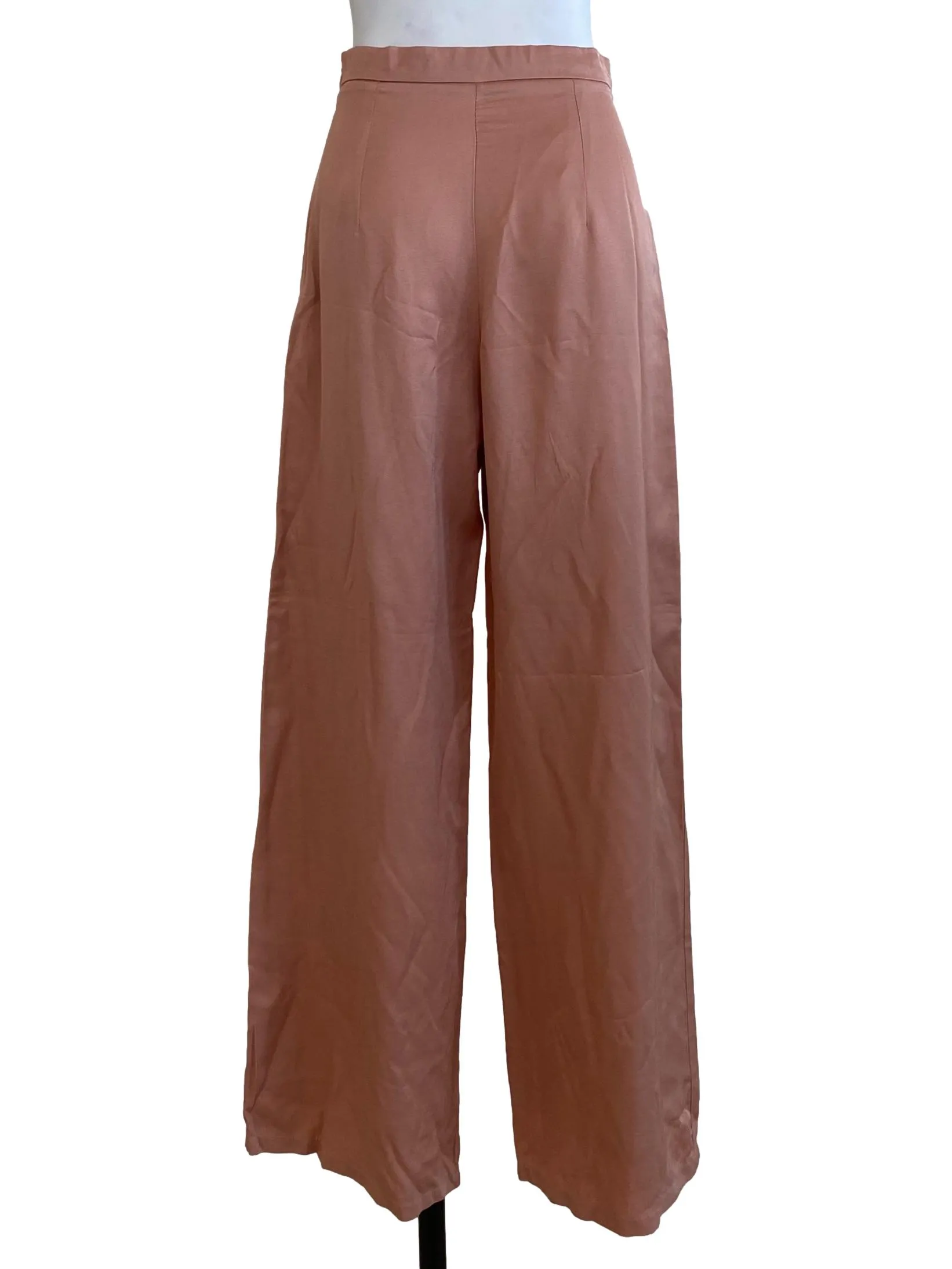 Pale Orange Loose Pants
