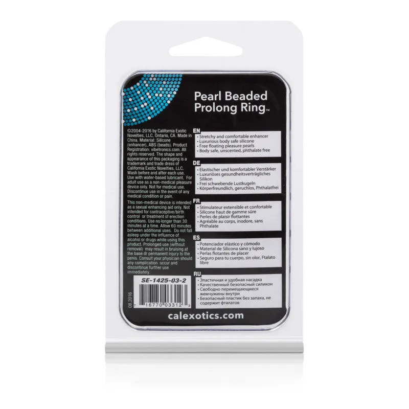 Pearl Beaded Prolong Rings® Smoke
