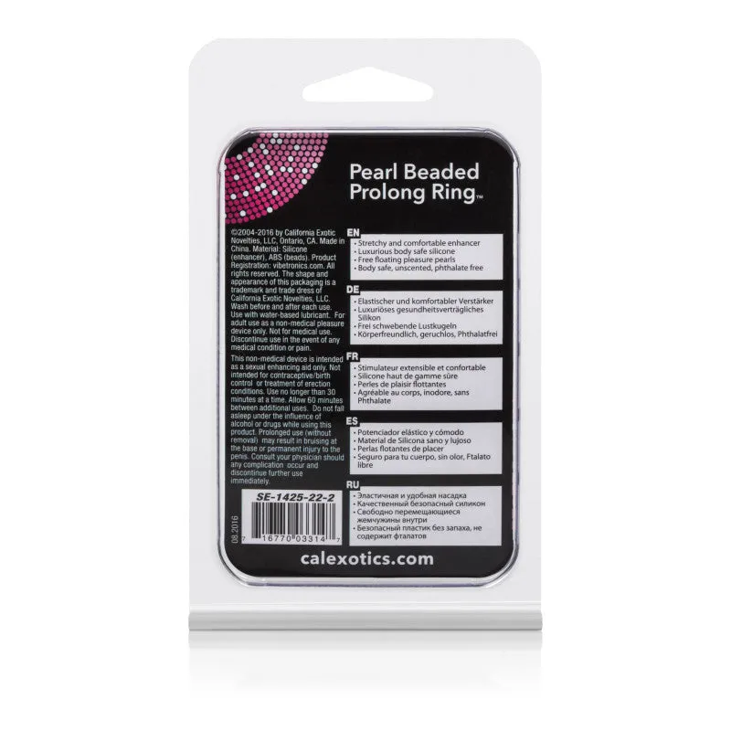 Pearl Beaded Prolong Rings® White