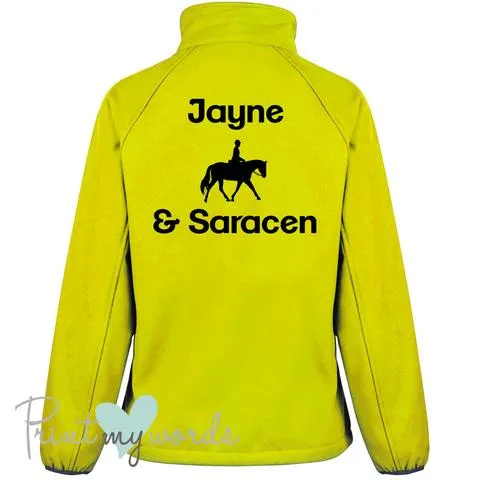 Personalised Dressage Soft Shell Gilet Body Warmer Jacket