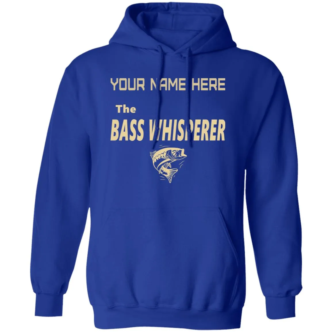 Personalized The Bass Whisperer Hoodie a