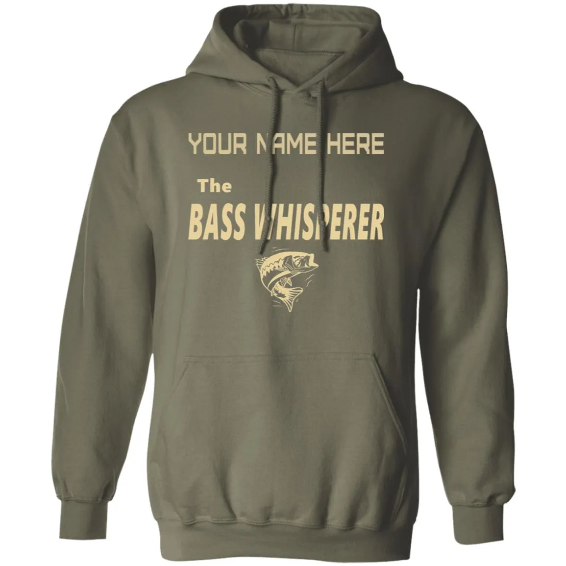 Personalized The Bass Whisperer Hoodie a