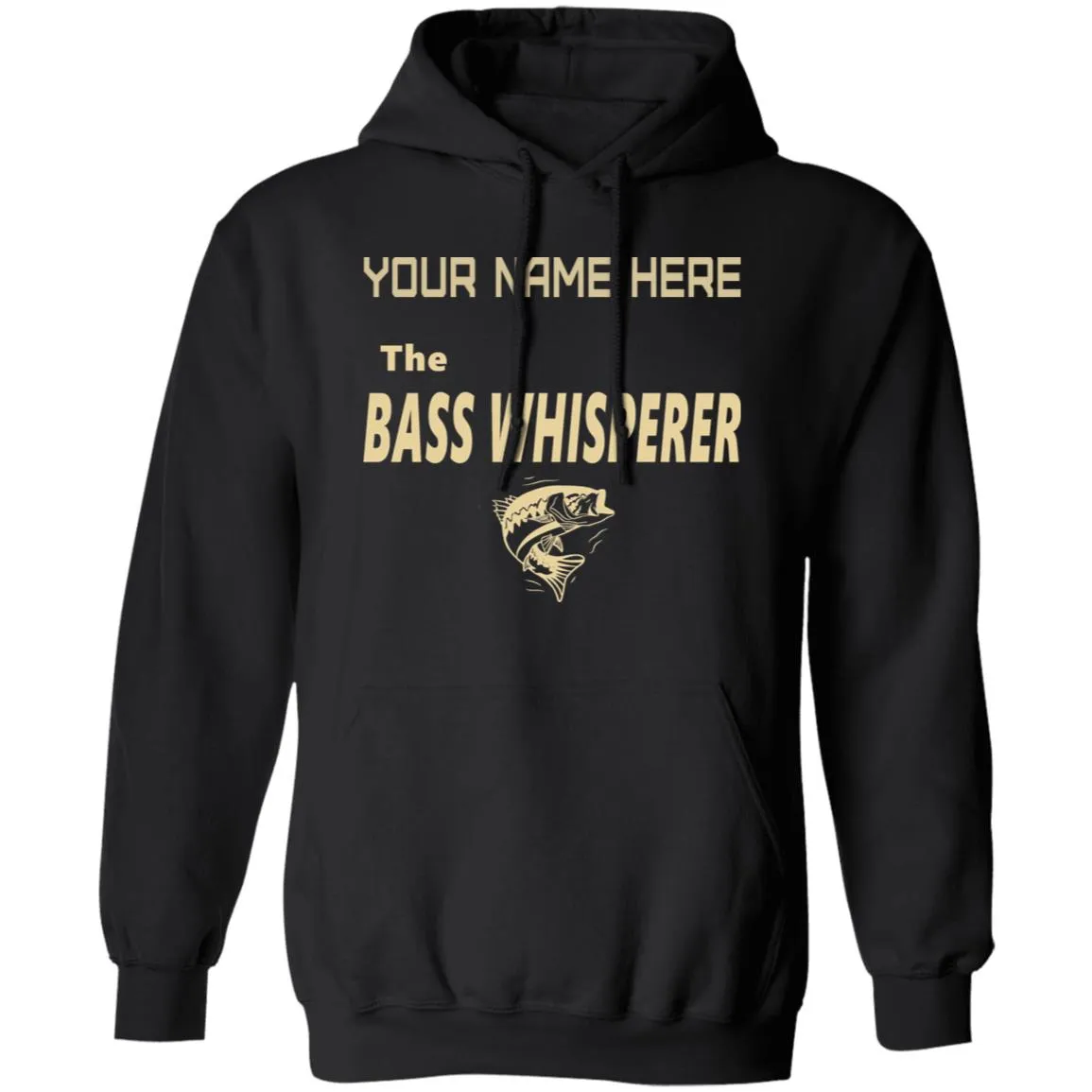 Personalized The Bass Whisperer Hoodie a