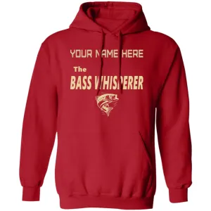 Personalized The Bass Whisperer Hoodie a
