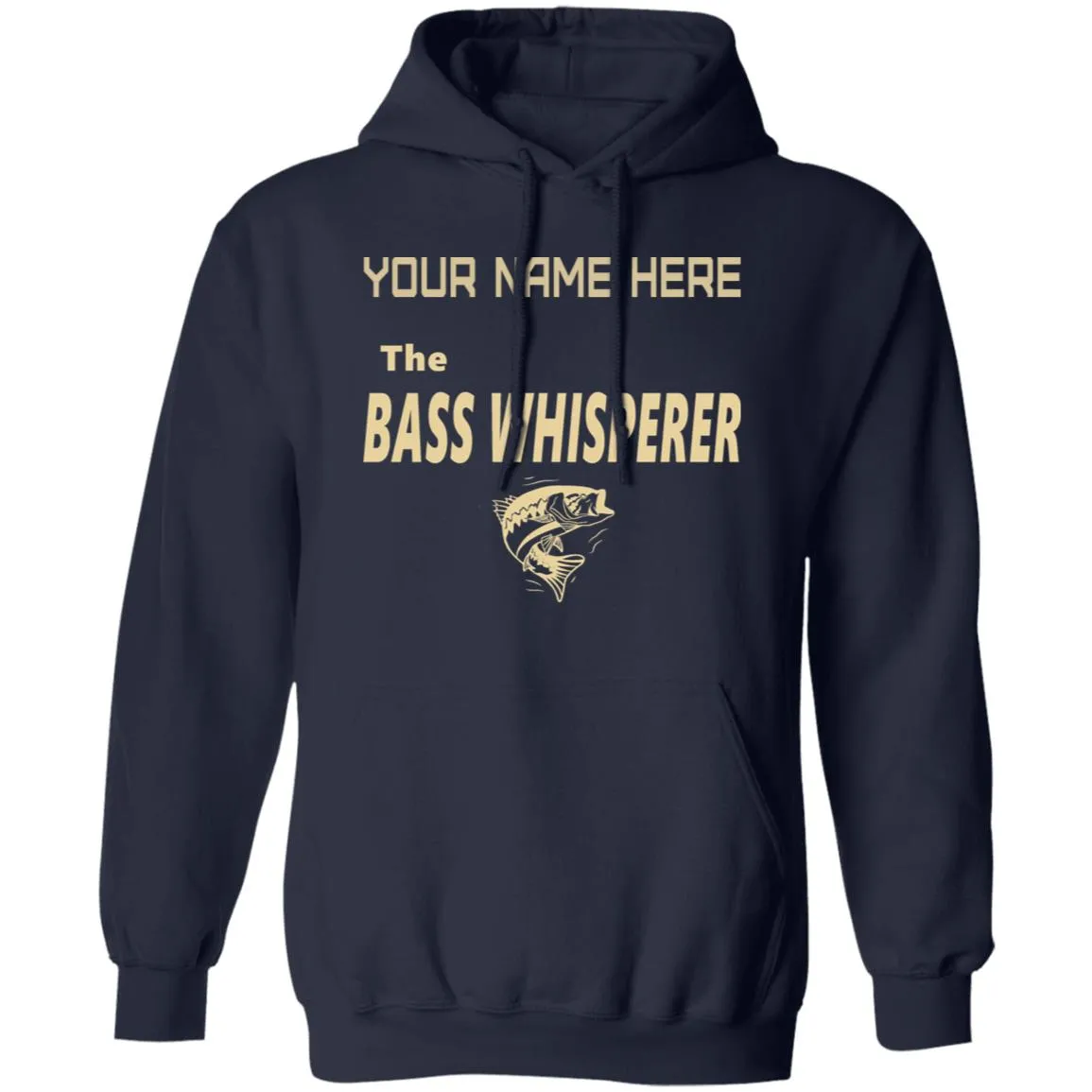 Personalized The Bass Whisperer Hoodie a