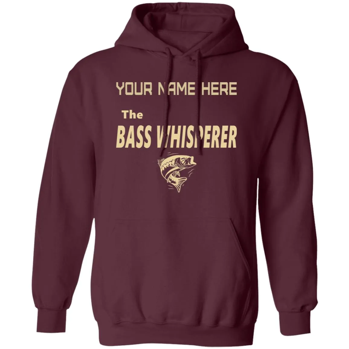 Personalized The Bass Whisperer Hoodie a