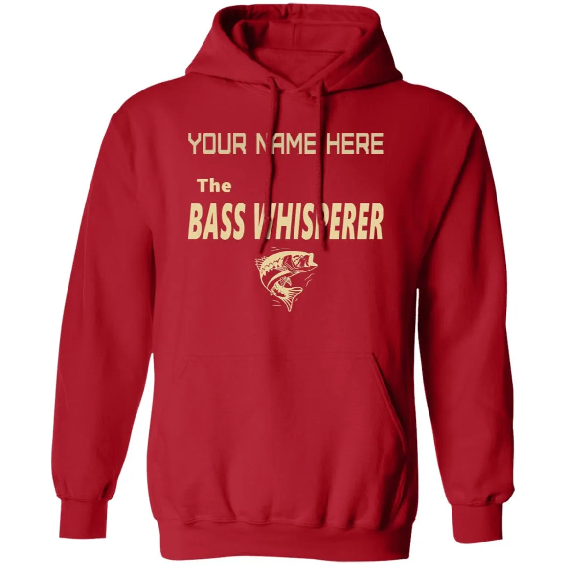 Personalized The Bass Whisperer Hoodie a