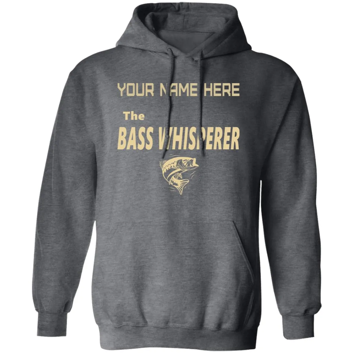 Personalized The Bass Whisperer Hoodie a