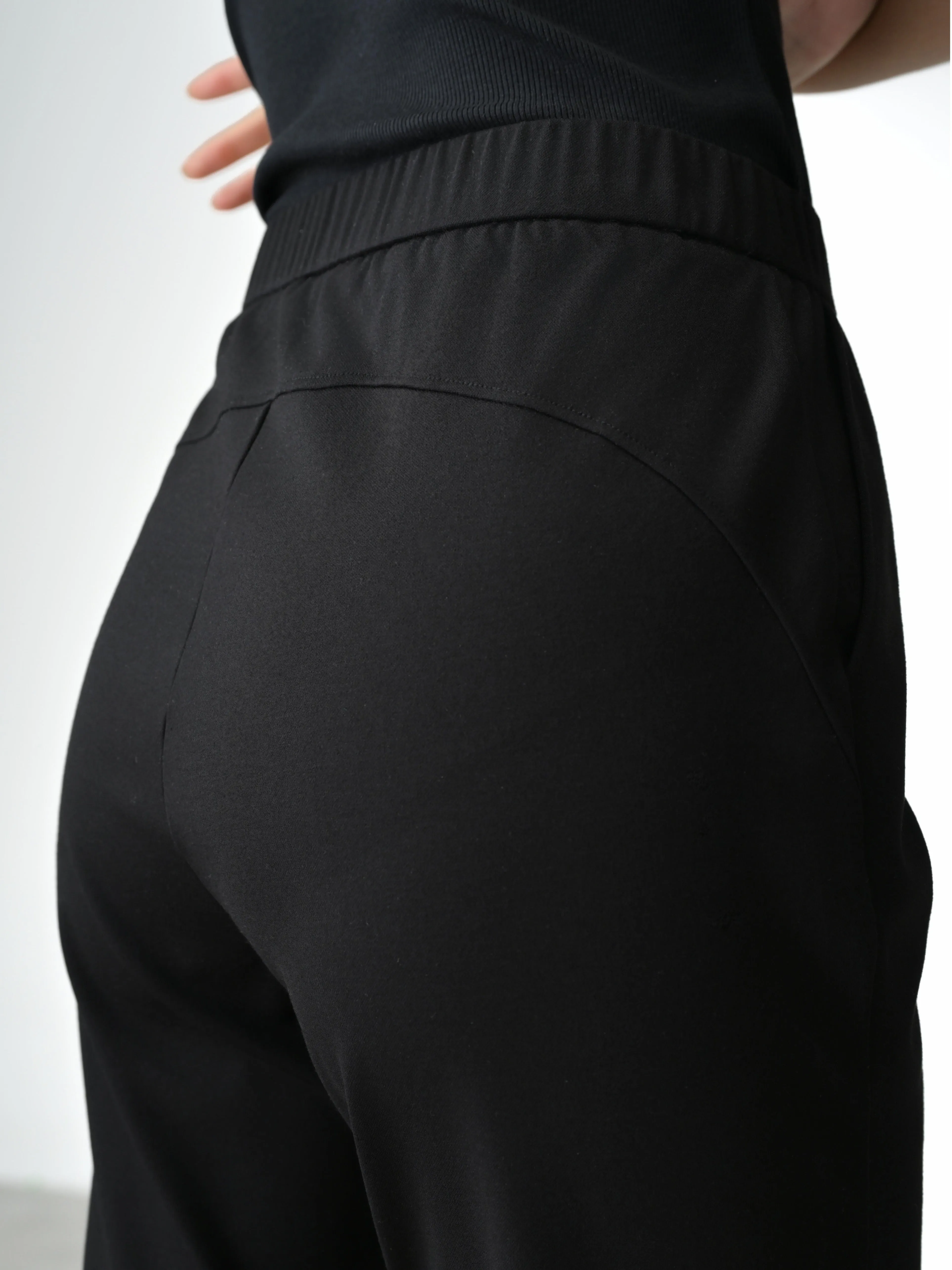 [Petite Collection] Wrinkle-Free, Cooling & Stretchable With Elastic Waistband Dreamscape Trousers