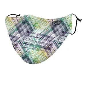 Plaid Sketch printed mask