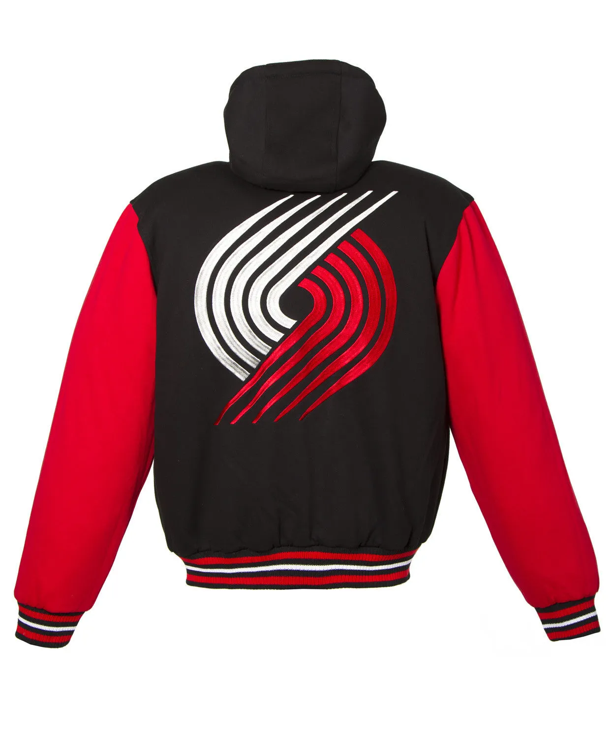 Portland Trail Blazers Kid's Reversible Two-Tone Fleece Jacket