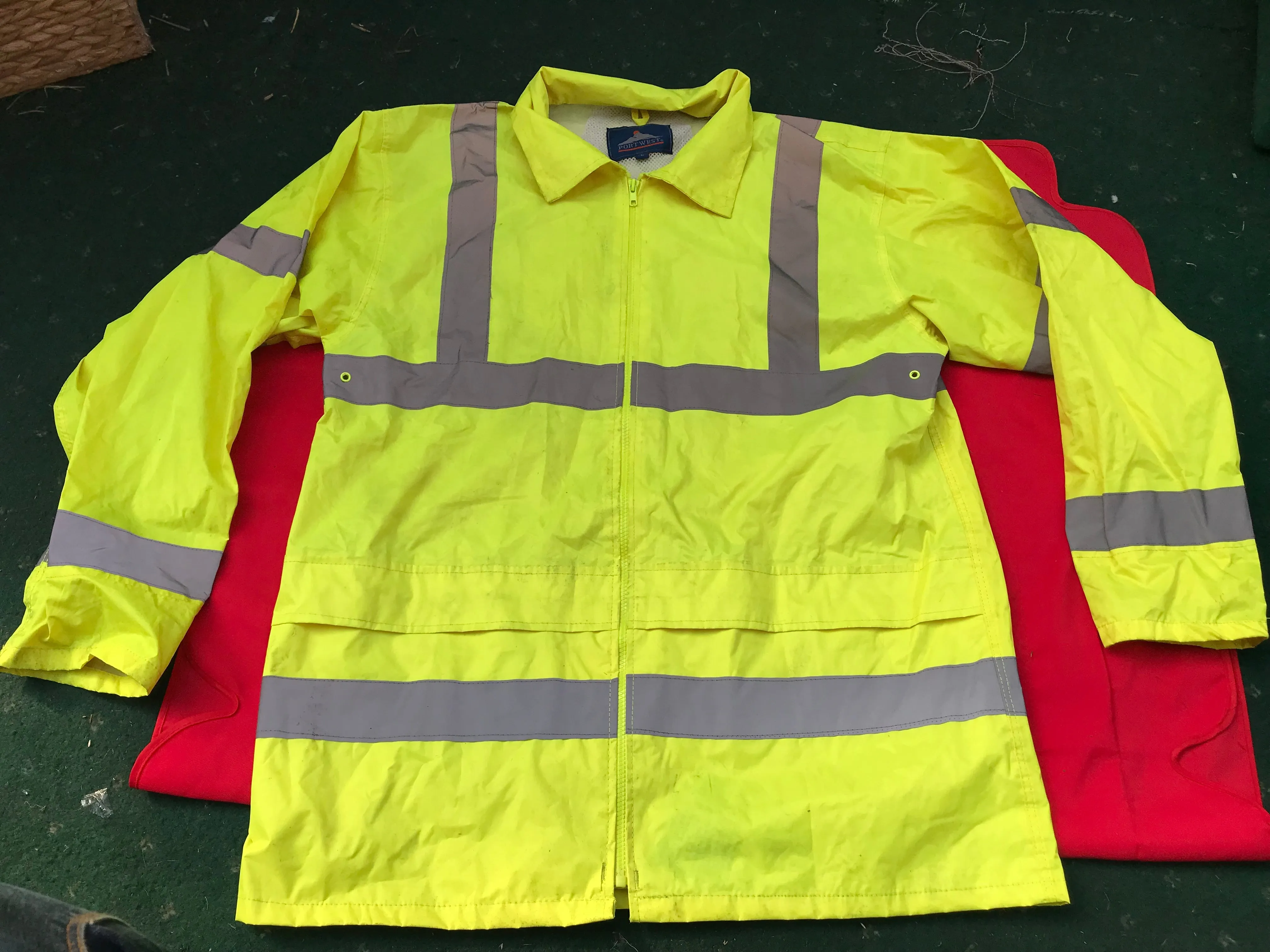 Portwest large hi vis coat lightweight FREE POSTAGE