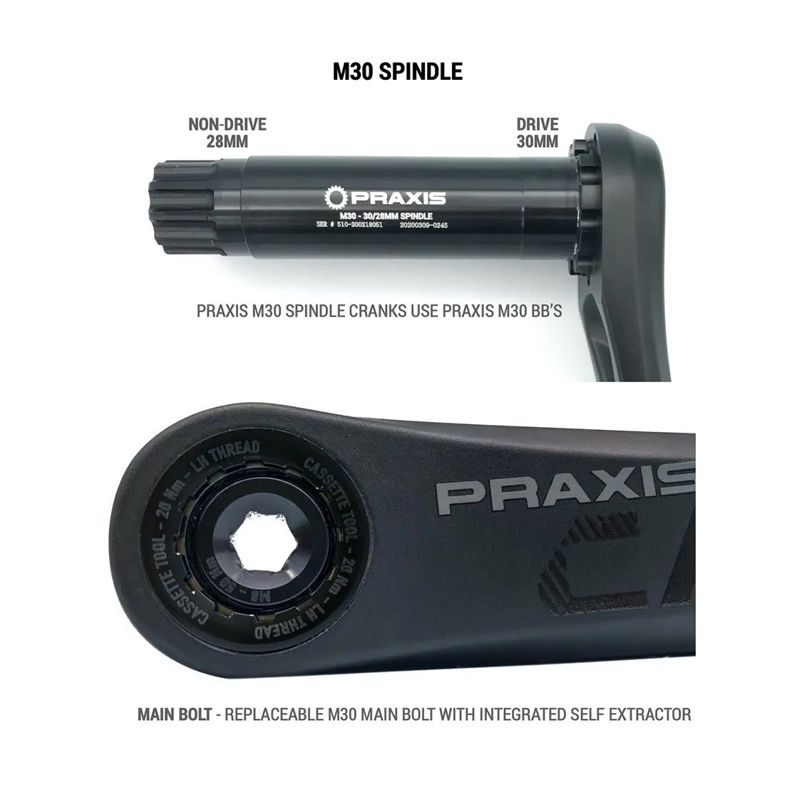 Praxis - G2 Girder Carbon M30 DM