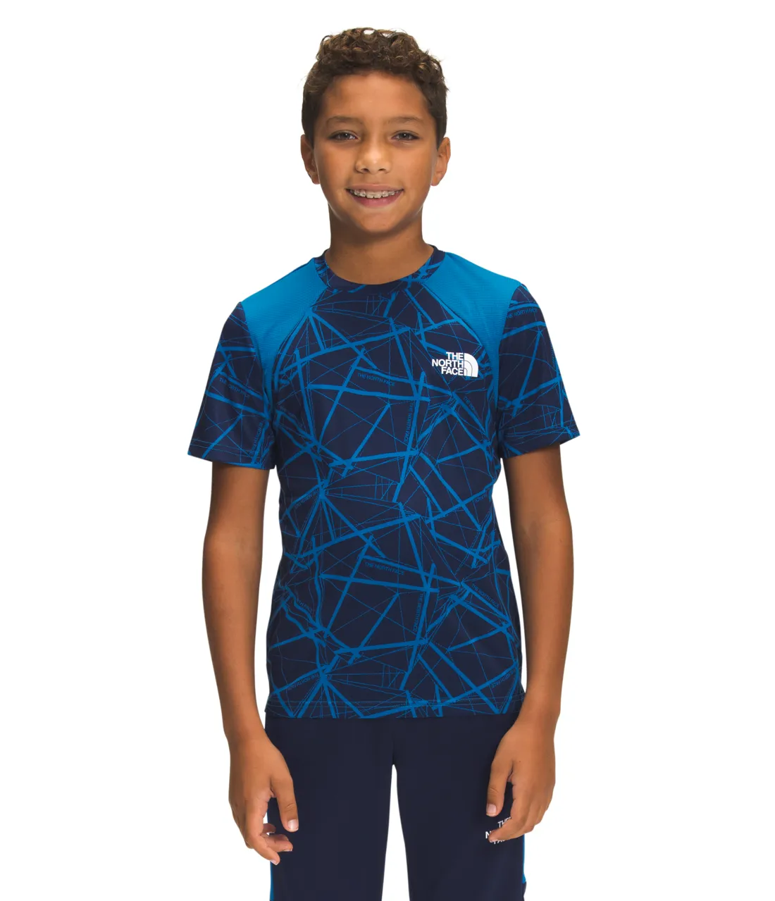 Printed Never Stop Tee (Boys') - NF0A7QKC - Past Season