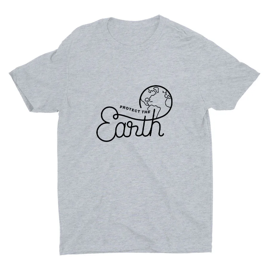 Protect The Earth Printed T-shirt