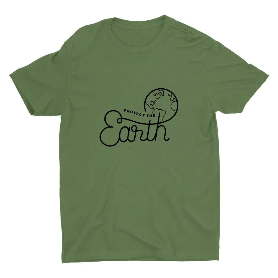 Protect The Earth Printed T-shirt