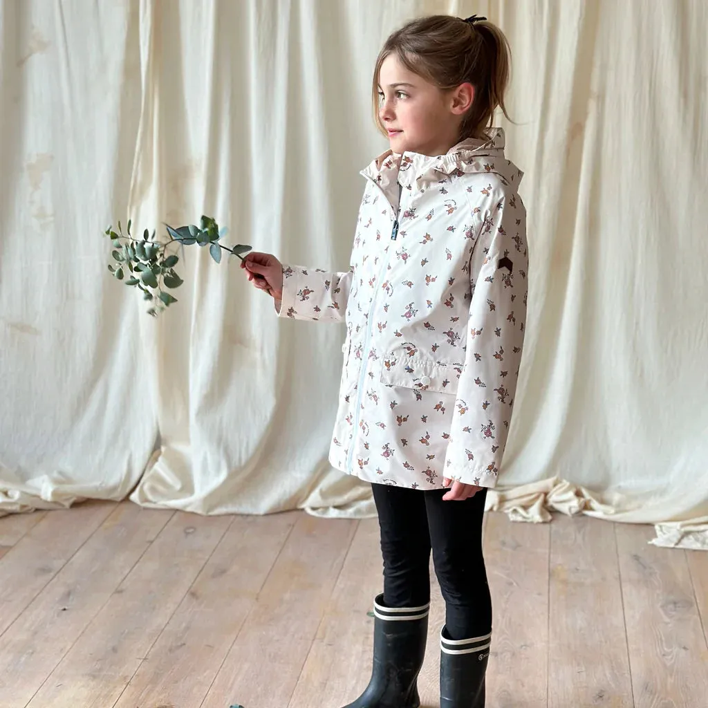 Provençal Floral Pac-a-Mac Waterproof Raincoat
