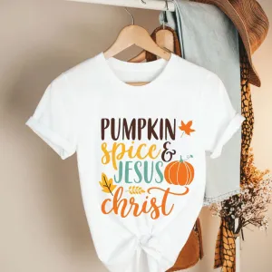 Pumpkin Spice Cotton Tee