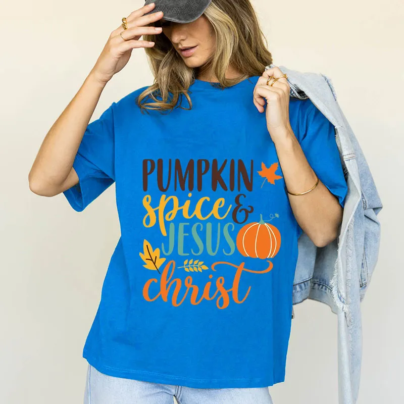 Pumpkin Spice Cotton Tee