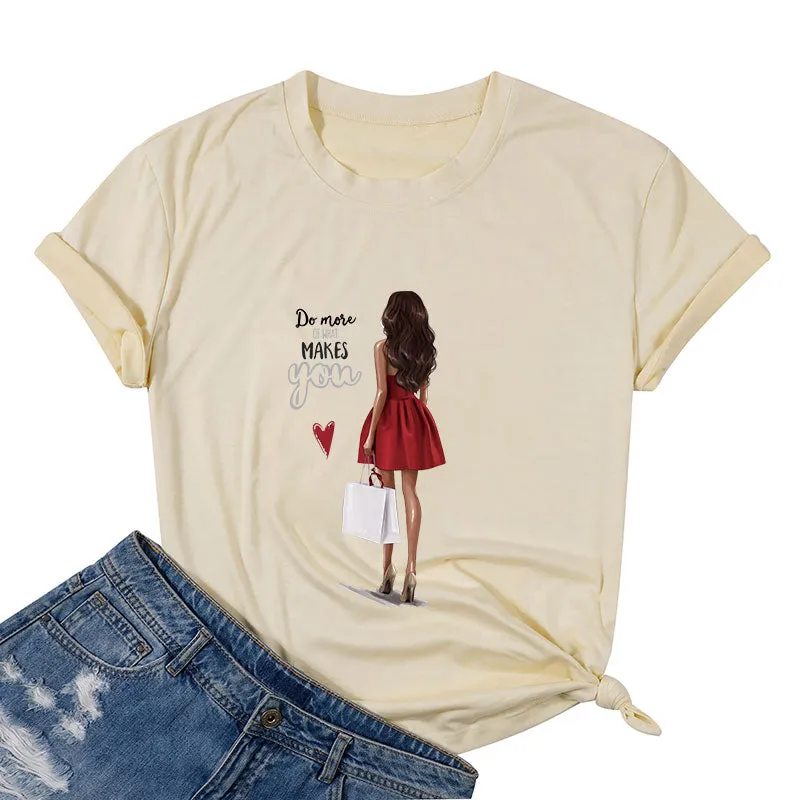 "Do More of What Makes You" Cotton Tee