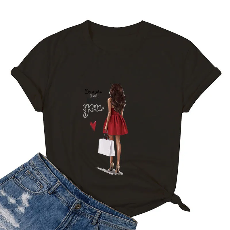 "Do More of What Makes You" Cotton Tee