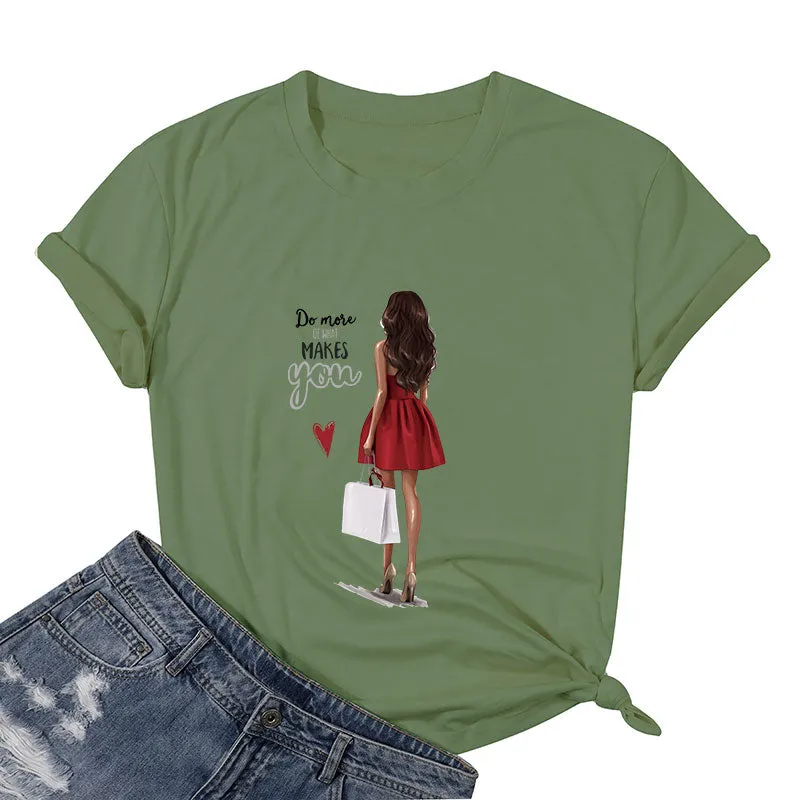 "Do More of What Makes You" Cotton Tee