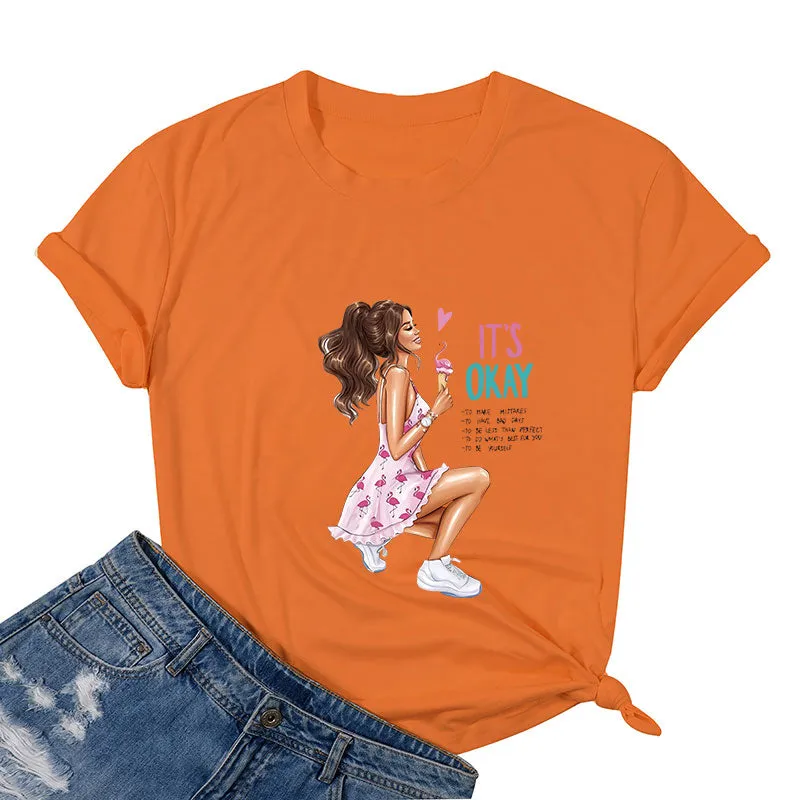 "It's Okay" Cotton Tee