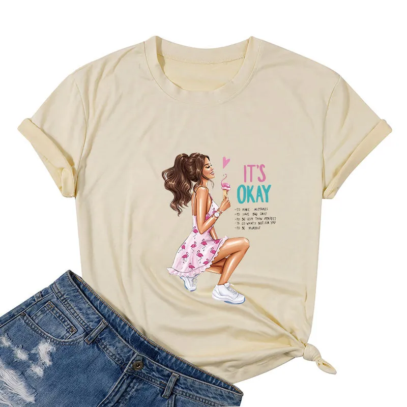 "It's Okay" Cotton Tee