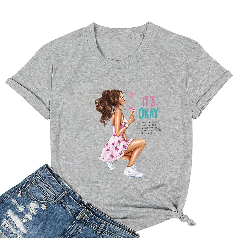 "It's Okay" Cotton Tee
