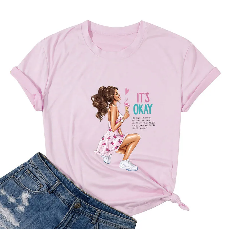 "It's Okay" Cotton Tee