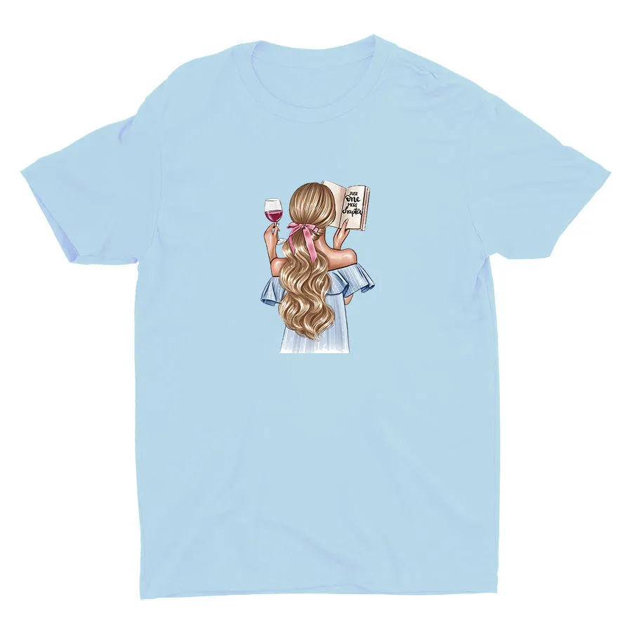 "Just One More Chapter" Cotton Tee