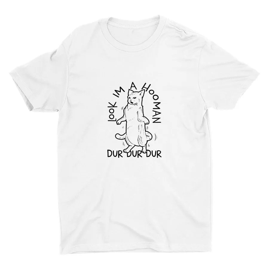 "Look, I’m A HooMAN" Cotton Tee