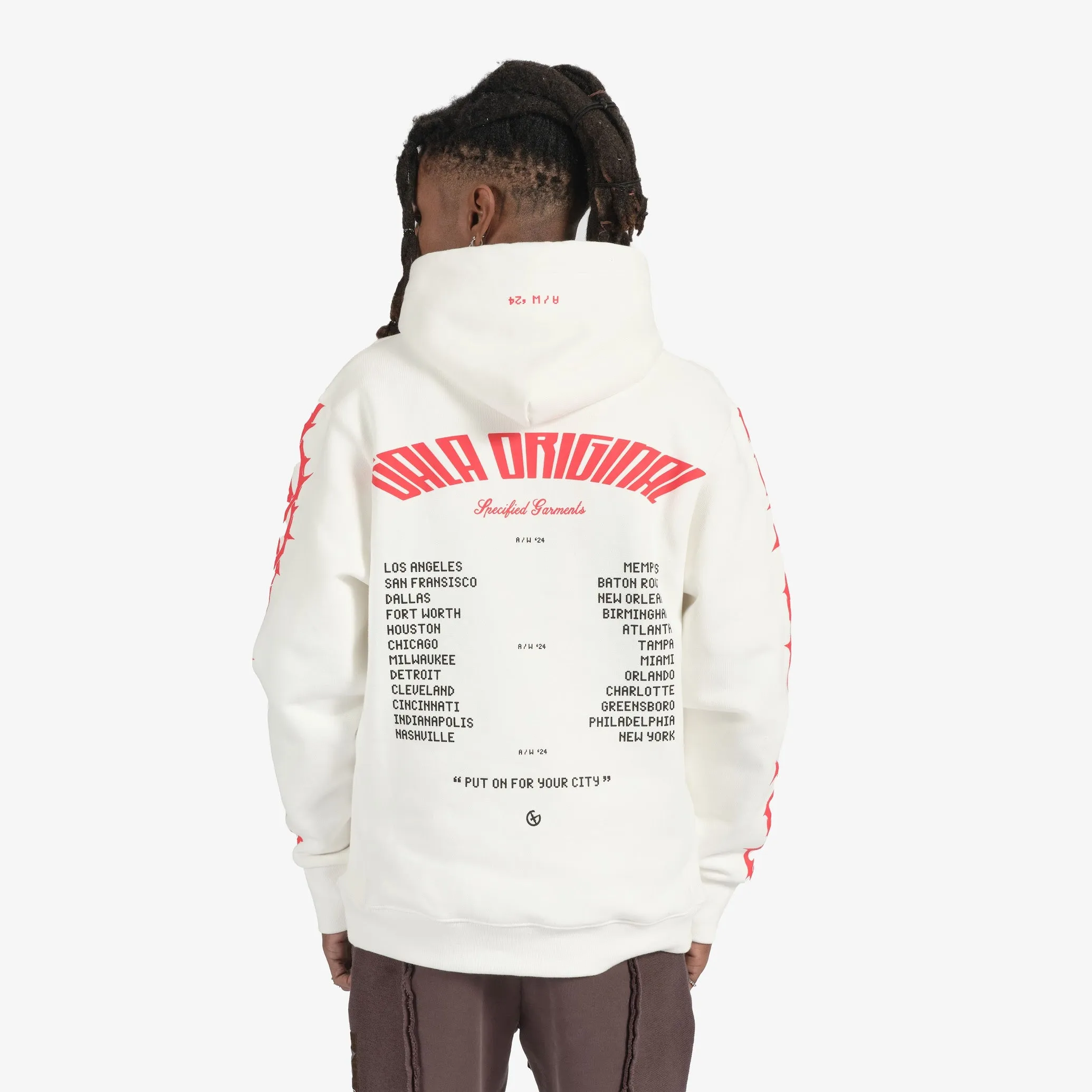 "Tour" Hoodie (white)