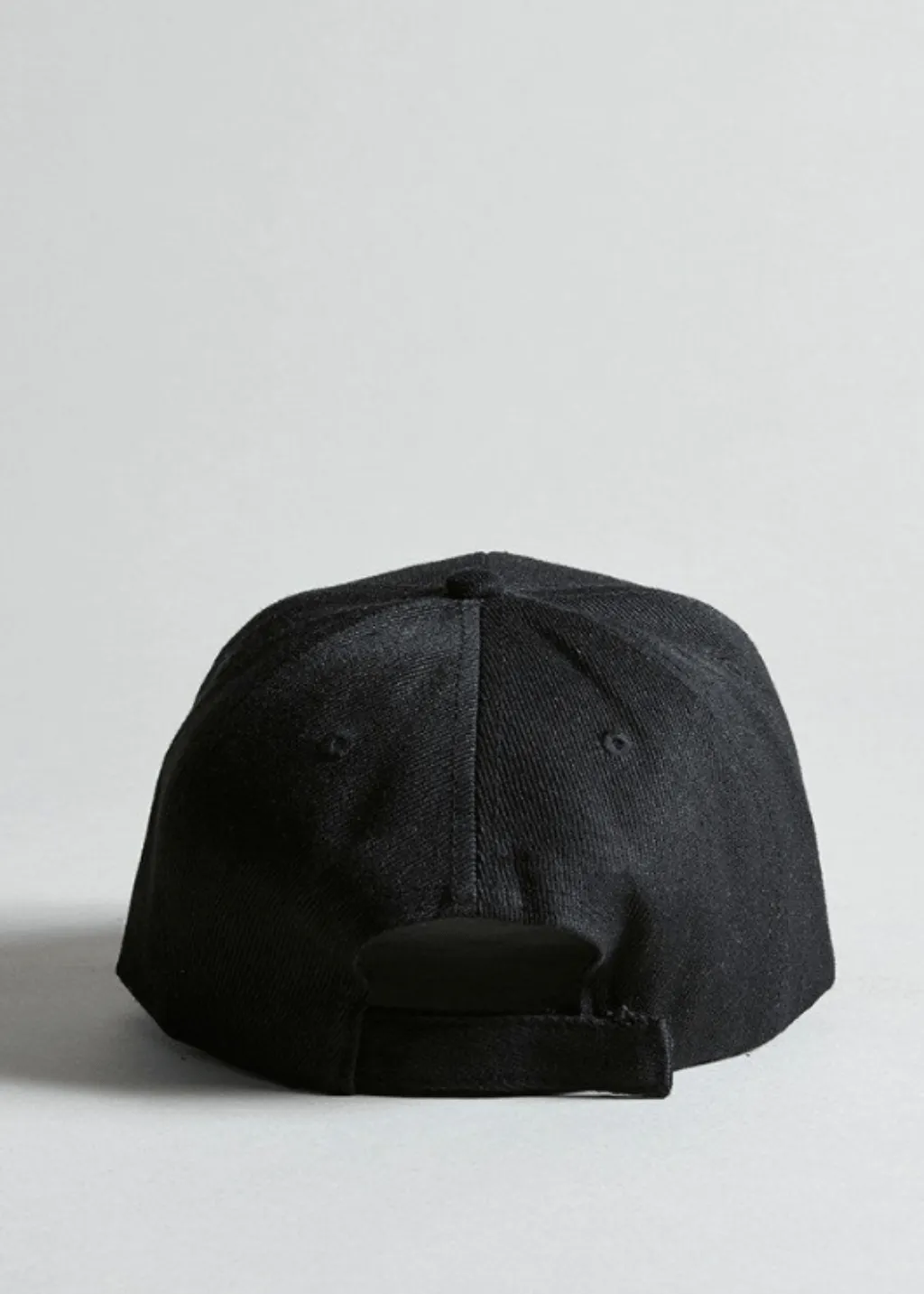 R13 Baseball Hat in Black w/ White