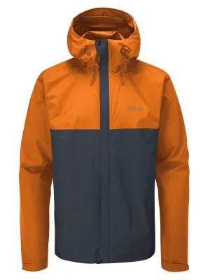 Rab Men's Downpour Eco Waterproof Jacket Sample Size Large