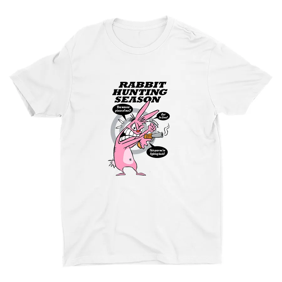 Rabbit Hunting Season Cotton Tee
