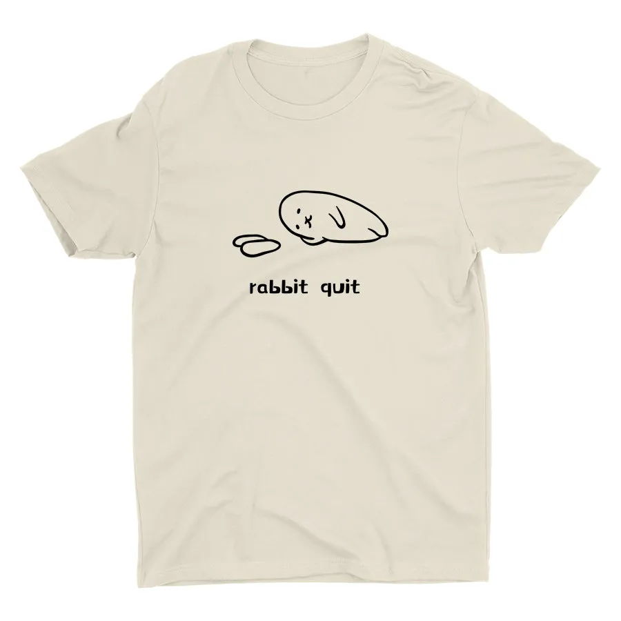 Rabbit Quit - C Cotton Tee