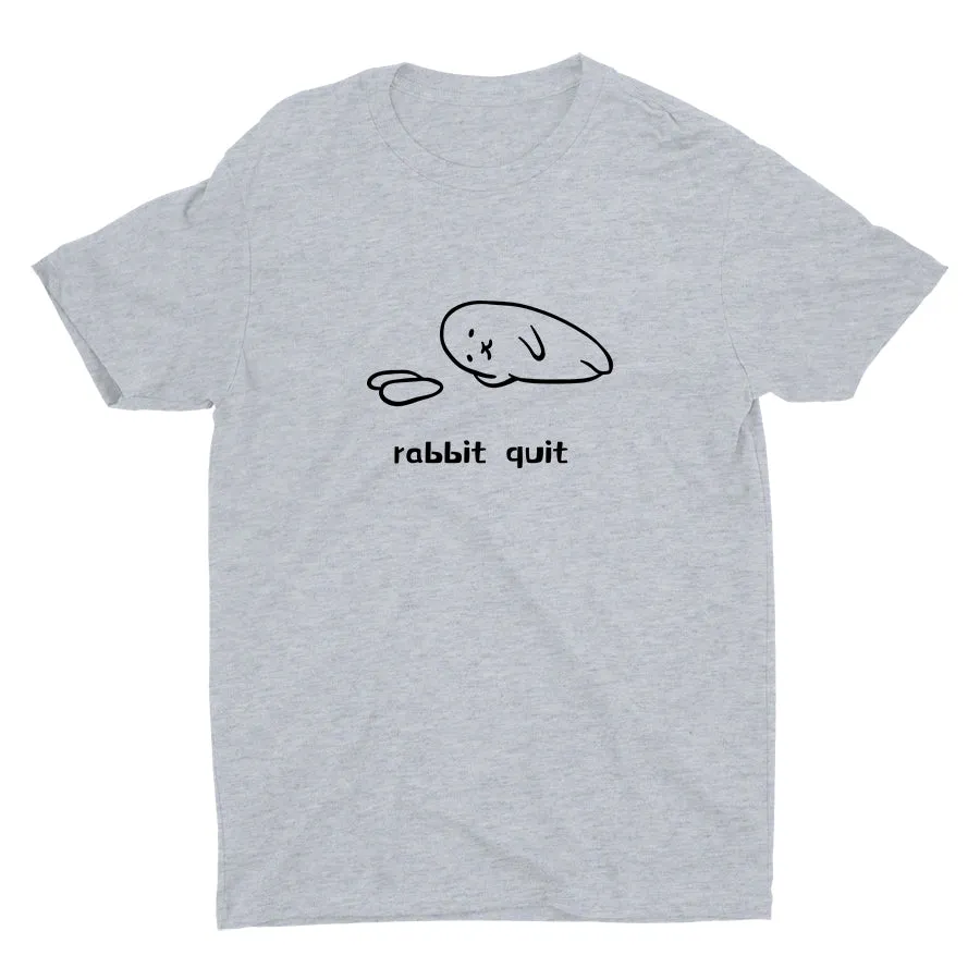 Rabbit Quit - C Cotton Tee