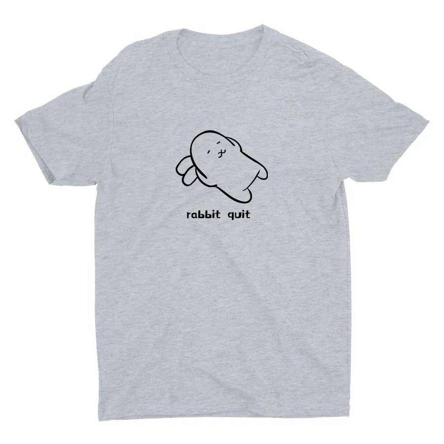 Rabbit Quit - D Cotton Tee