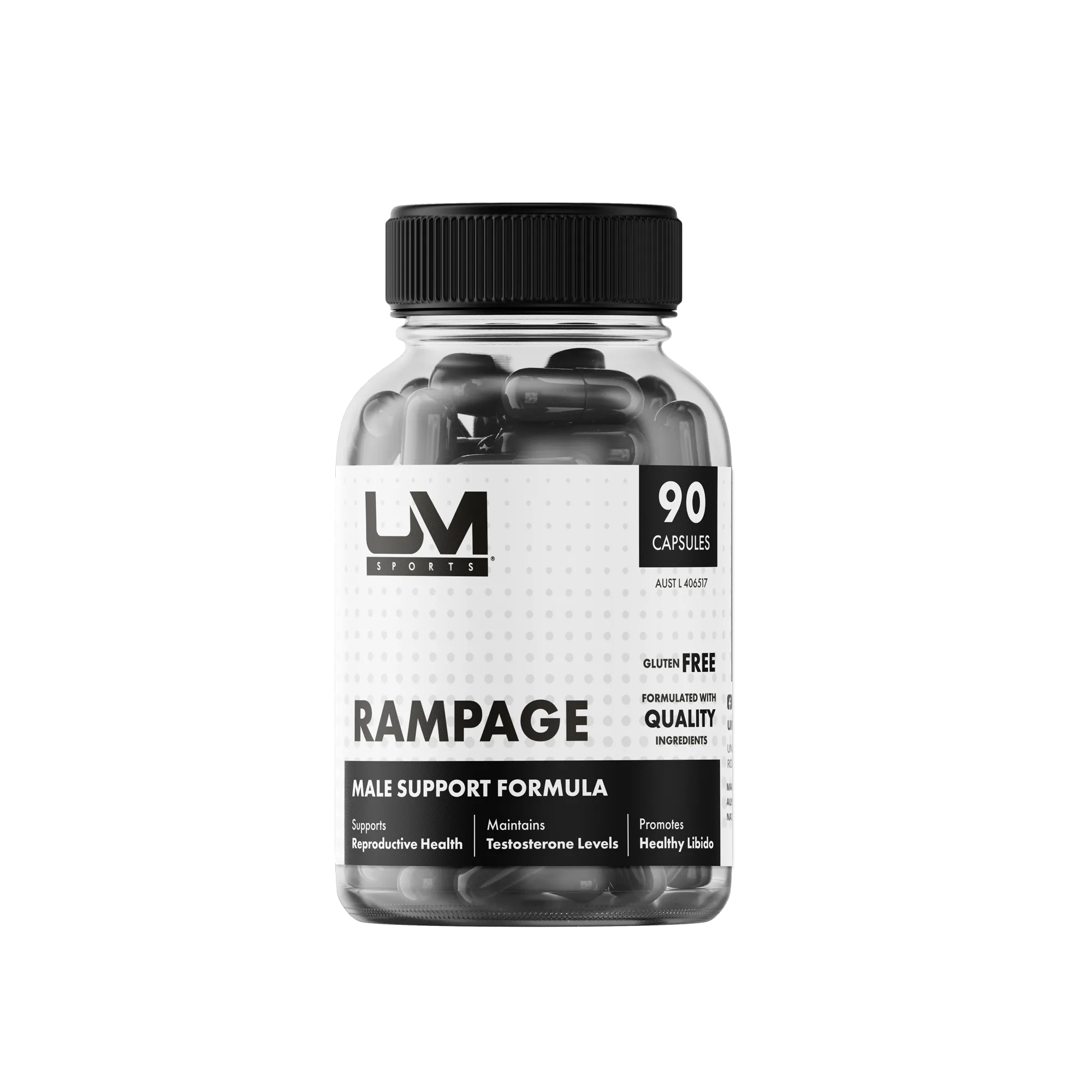 Rampage Male Support Formula by UM Sports
