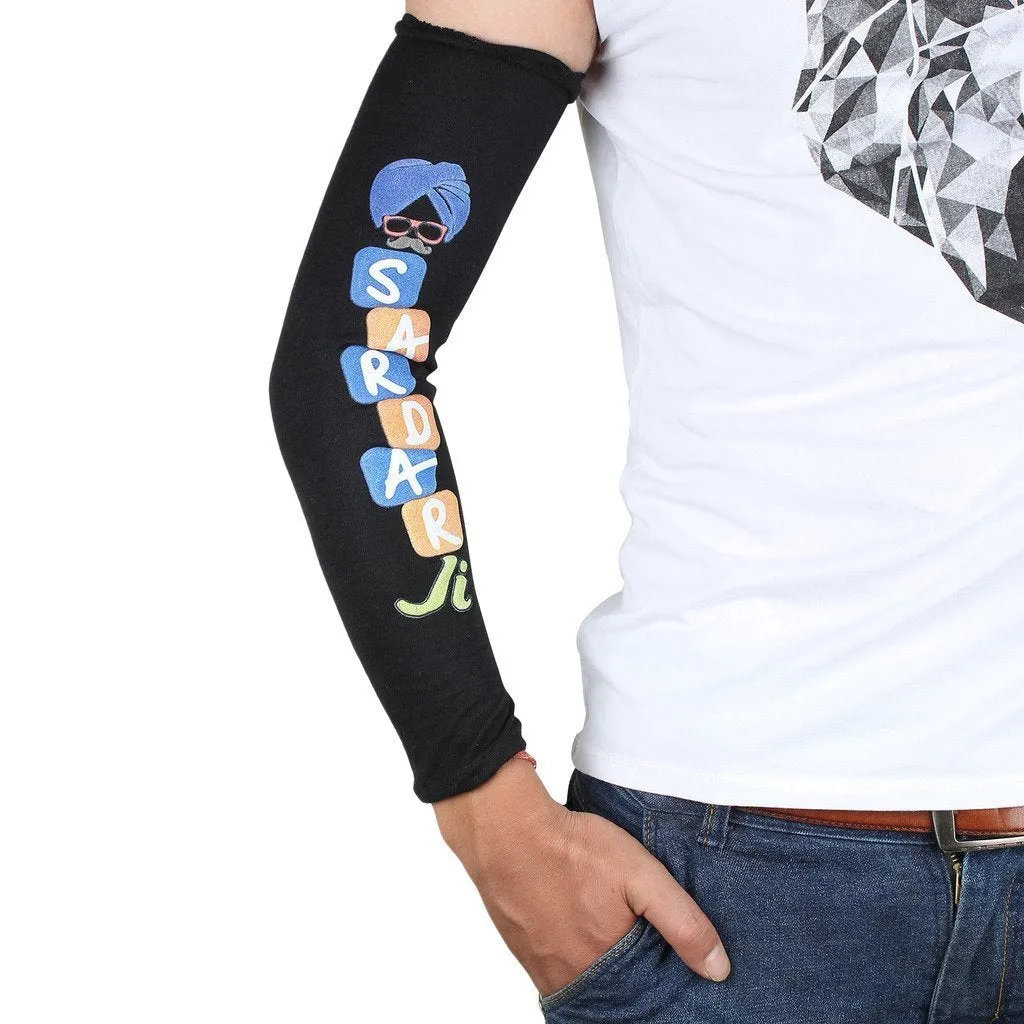 R.J.VON Arm Sleeves Full hand Sun Protector With Half hand Gloves