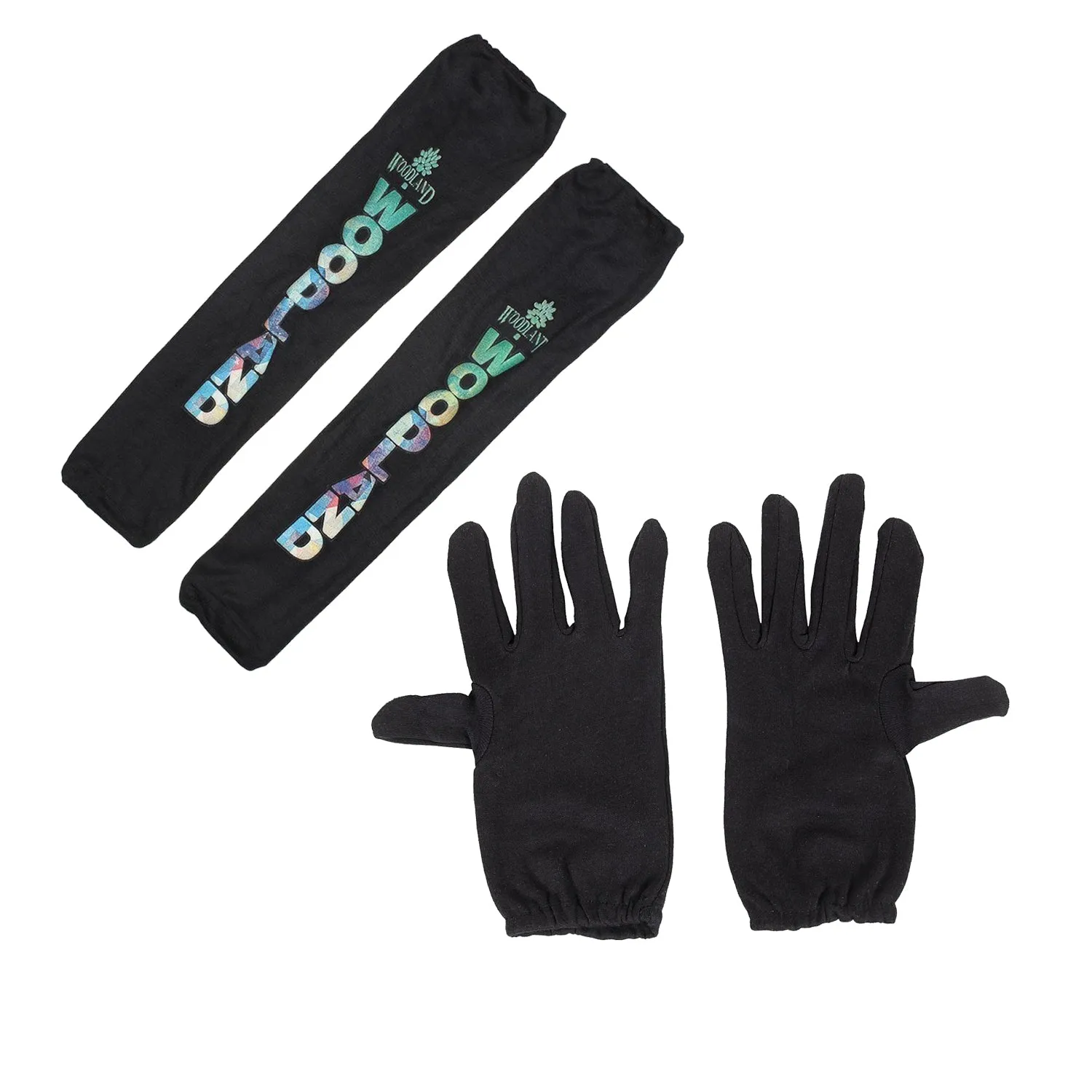 R.J.VON Arm Sleeves Full hand Sun Protector With Half hand Gloves
