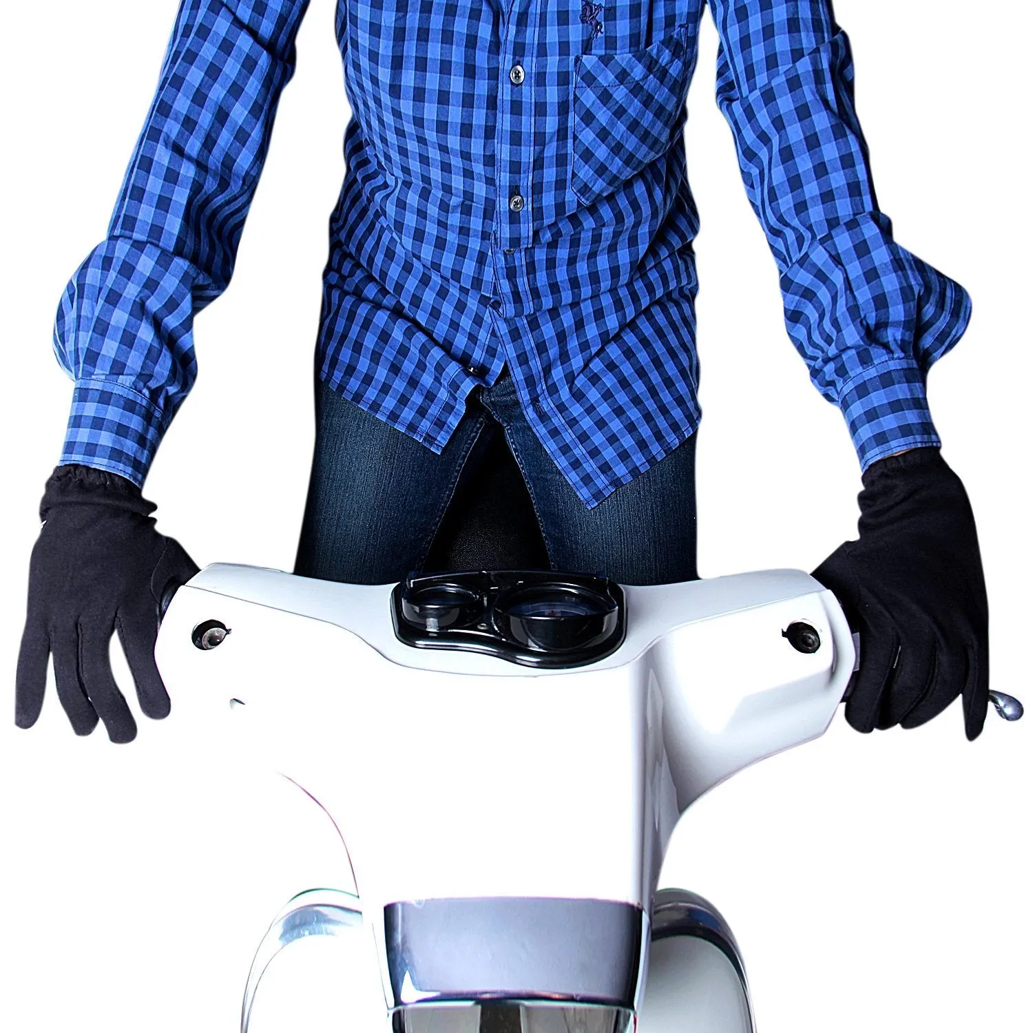 R.J.VON Arm Sleeves Full hand Sun Protector With Half hand Gloves