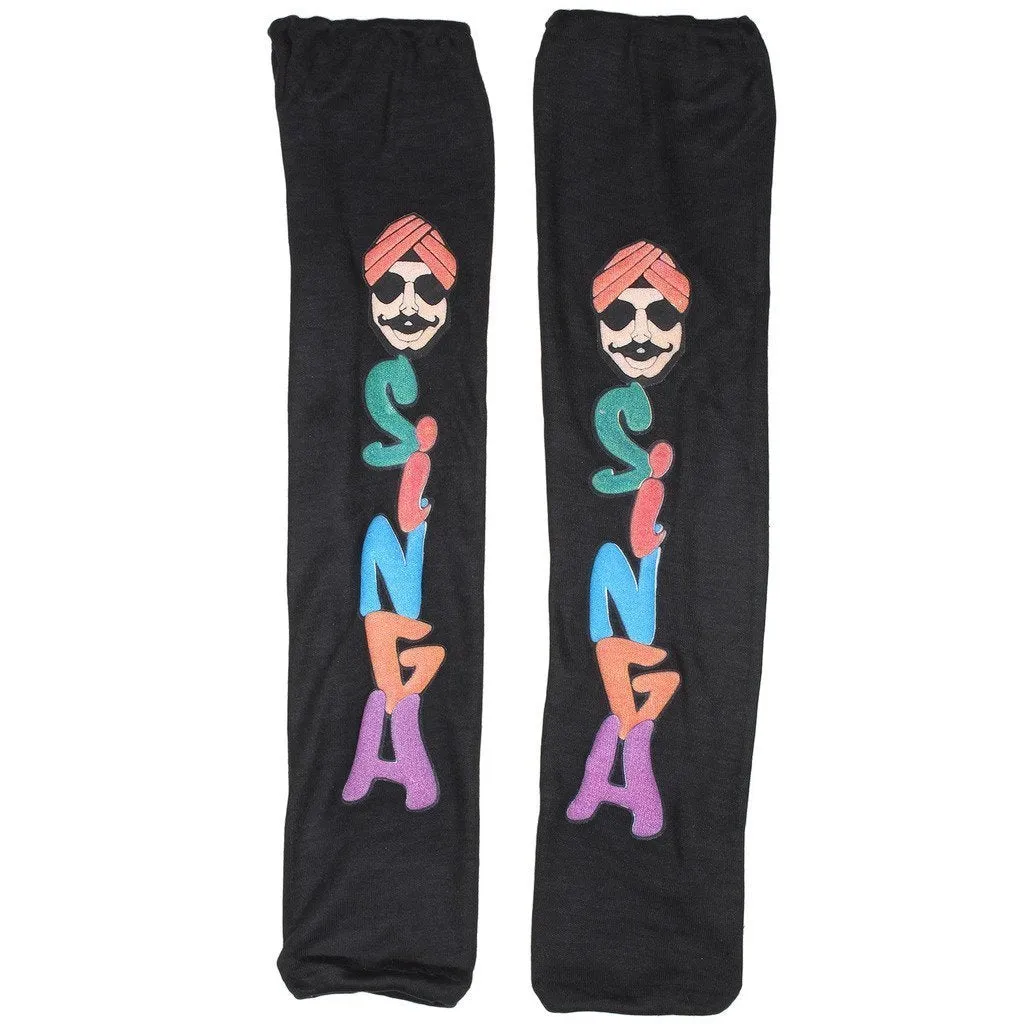 R.J.VON Arm Sleeves Full hand Sun Protector