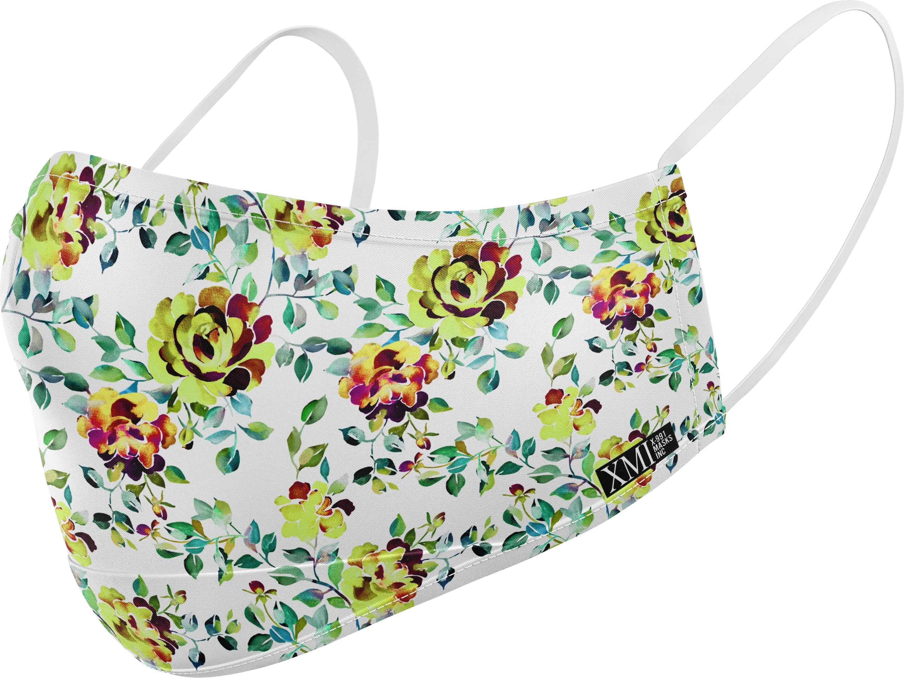 Rose Floral printed mask
