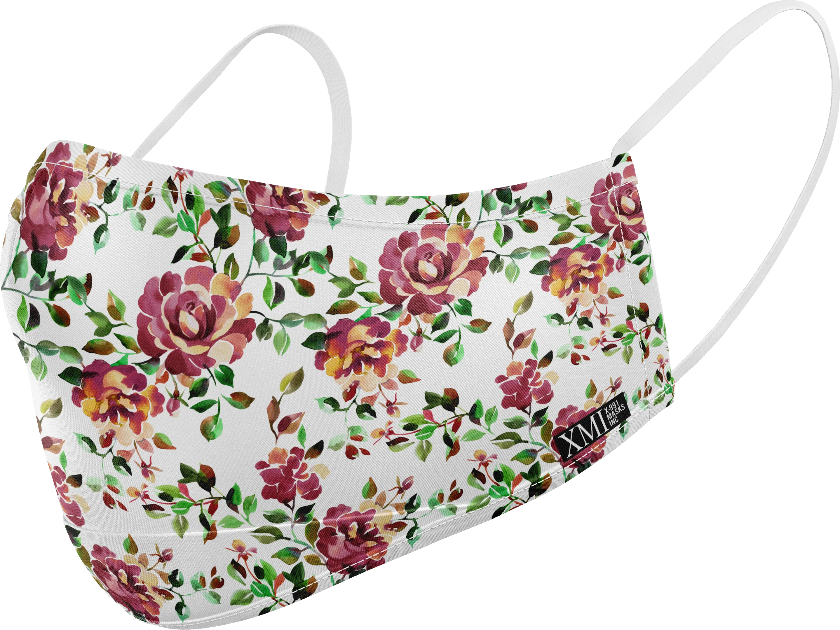 Rose Floral printed mask