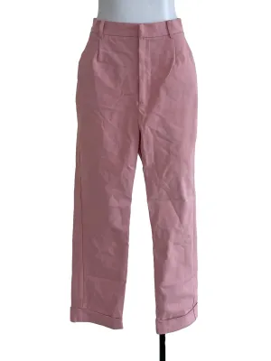 Rose Pink Rolled Pants LB