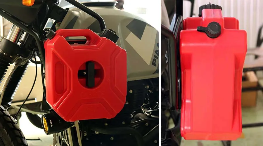 ROYAL ENFIELD HIMALAYAN 410 Fuel tank   brackets (3 litre capacity each side)