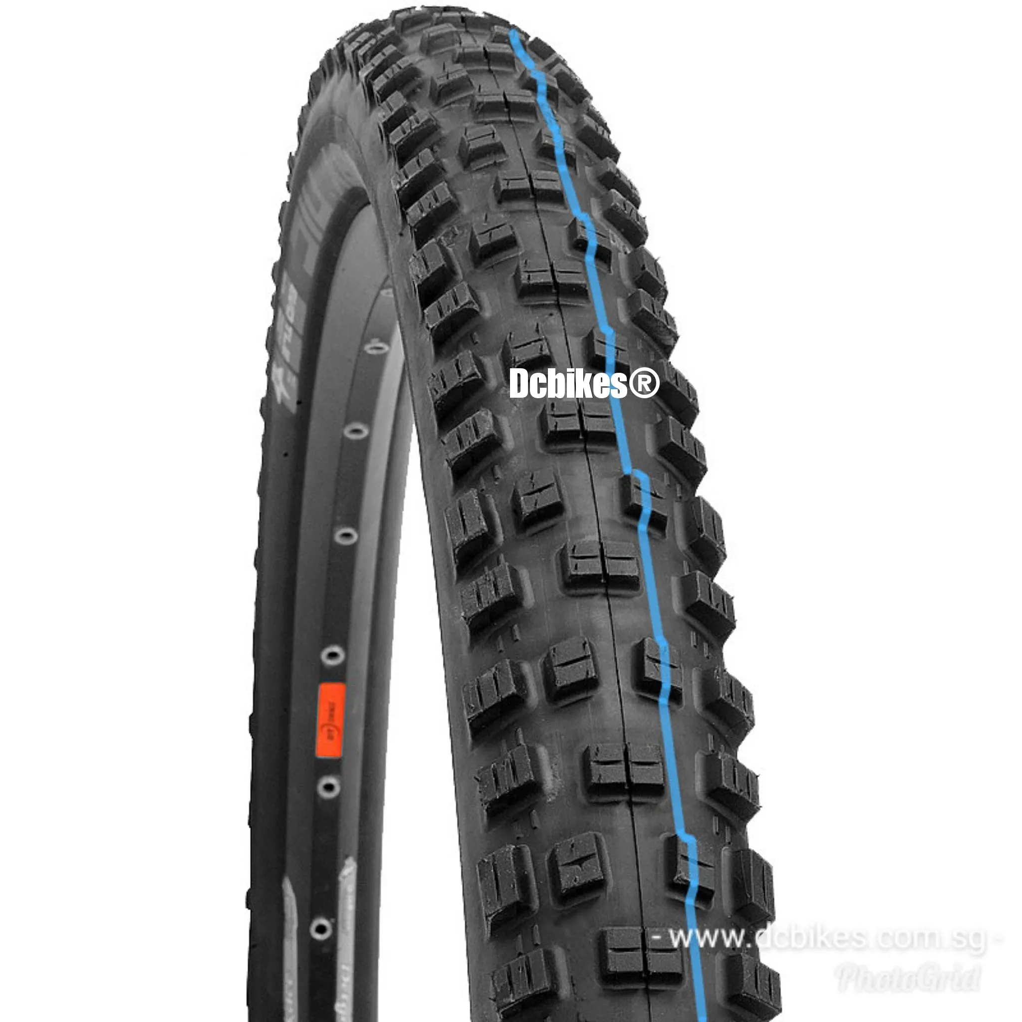 Schwalbe 27.5'' X 2.25 | 27.5 X 2.35 Nobby Nic Super Ground | Trail Evo ADDIX Speedgrip Tubeless Ready Folding Tyres (1 Tire)