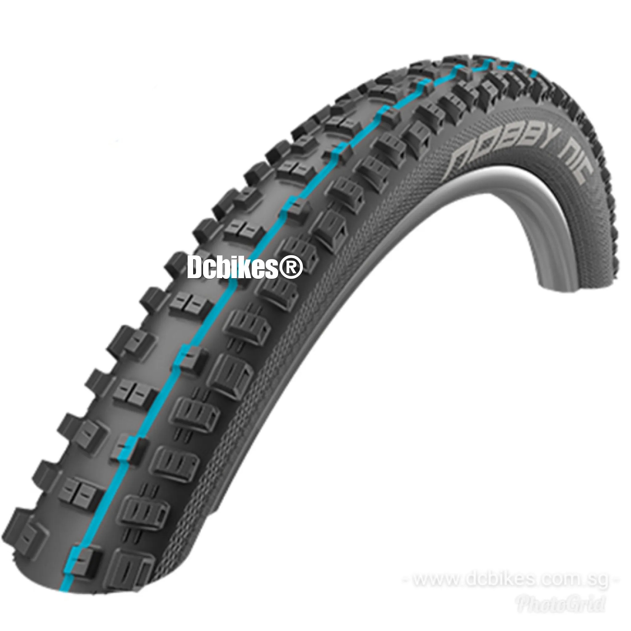 Schwalbe 27.5'' X 2.25 | 27.5 X 2.35 Nobby Nic Super Ground | Trail Evo ADDIX Speedgrip Tubeless Ready Folding Tyres (1 Tire)